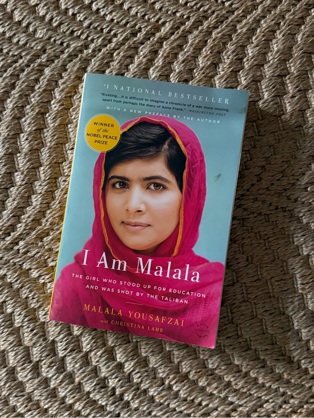 I Am Malala: The Girl Who Stood Up for Education Paperback Middle School Book